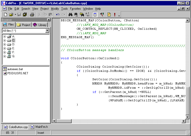 EditPro Screenshot